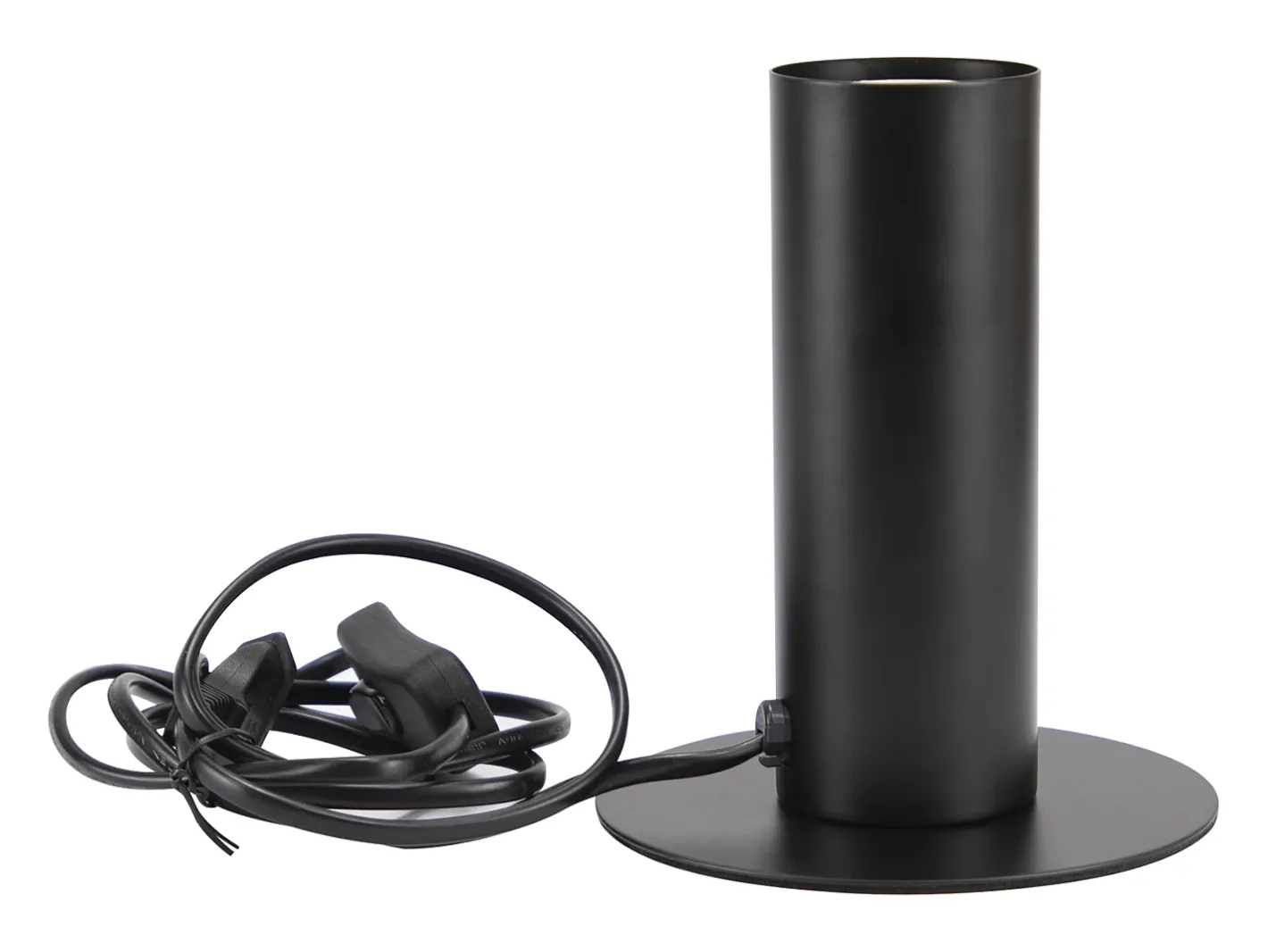 NETTLIFE lámpara de noche / lámpara de mesa vintage, E27, , máximo 40W, de estilo retro industrial. Negro Hot