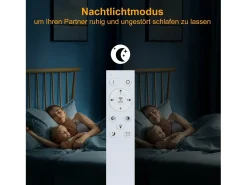 NETTLIFE Lámpara de Techo LED Metal 48W 80CM Lámpara de Salón Moderna Regulable con Diseño Rectangular para Dormitorio Infantil Blanco Best