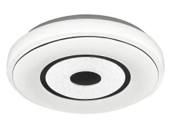 Hot NETTLIFE Lámpara LED Techo 18W, 30cm, Control Remoto, Redonda, Cocina, Dormitorio Cielo Estrellado, Escritorio, Sala, Pasillo Blanco