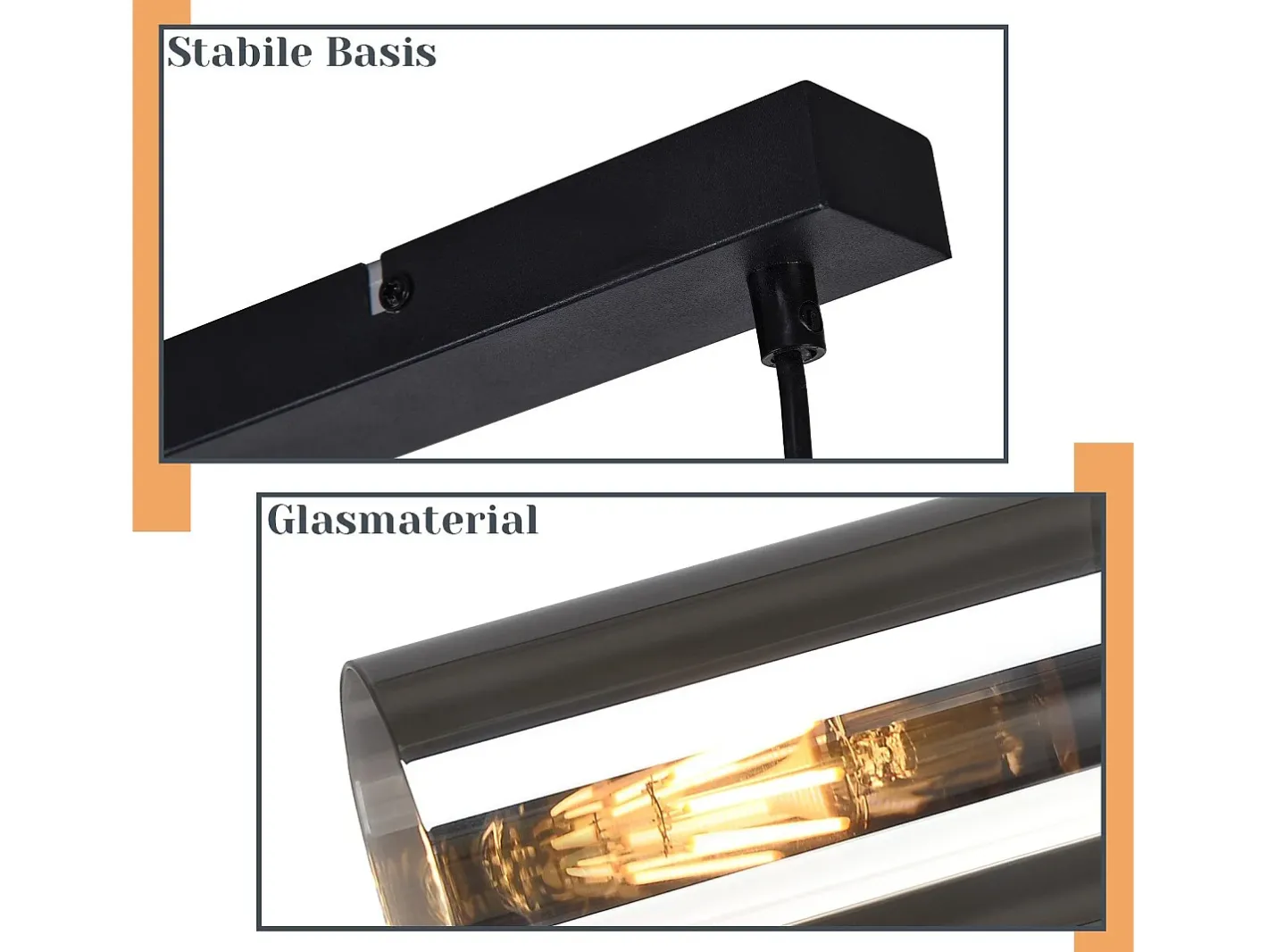 Sale NETTLIFE Mesa de comedor suspendida E27 - Moderna suspensión de 3 bombillas LED orientables. Negro
