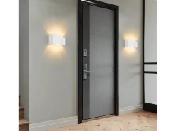 NETTLIFE Modern G9 Aplique de pared interior de yeso para pasillo Escaleras arriba y abajo Blanco Online