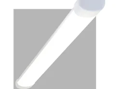 NETTLIFE Plafonero LED de 120 cm y 36 W, tubo de luz para habitaciones húmedas, 4000 K, lámpara para bodega, neutro, ángulo de haz largo de 180°. Blanco