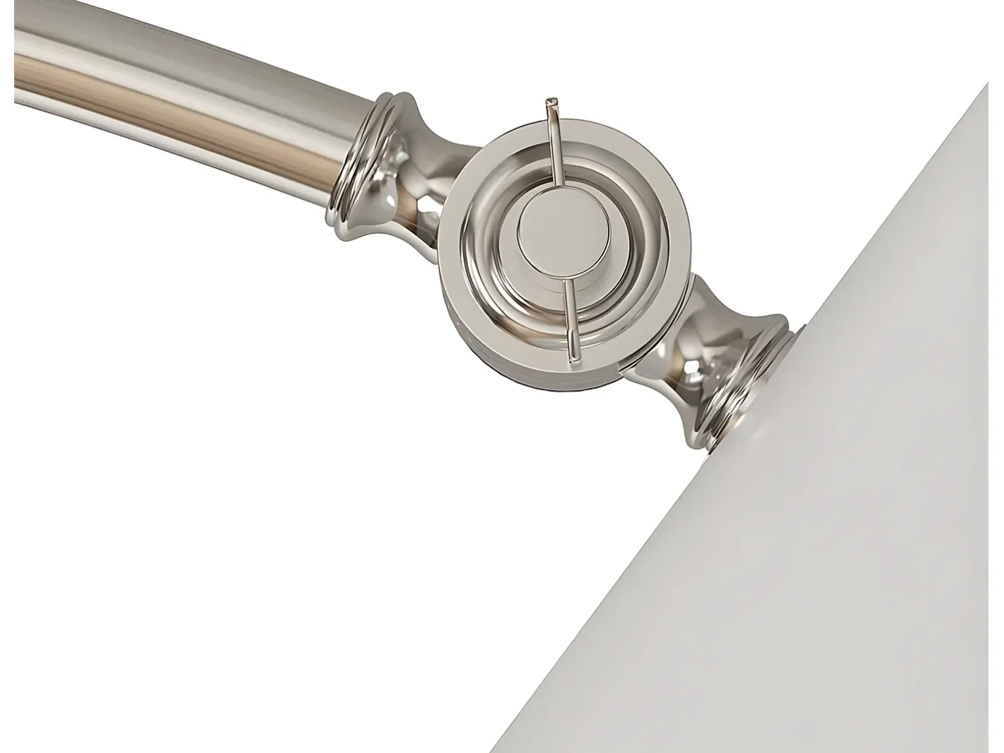Clearance AKUNADECOR Novedad Lampara Pie Salon Empire Blanca De Estilo Vintage Blanco