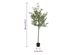 Planta Artificial-Olivo artificial 700 hojas 180 cm Verde