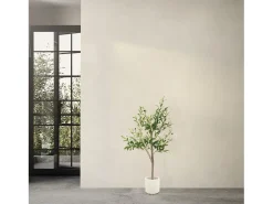 Sale ML-DESIGN Olivo artificial Plantas artificiales Árbol artificial Planta artificial en mace Verde