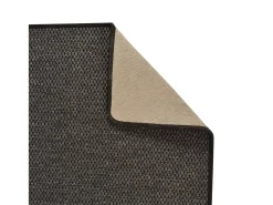Garden Furniture Alfombra De Pasillo-Overijse Alfombra de pasillo con aspecto sisal 80x200 cm Gris antracita