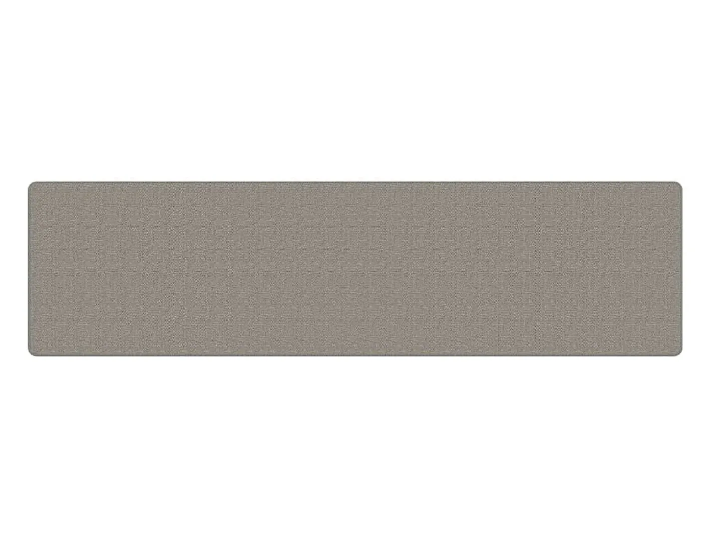 Best Garden Furniture Overijse Alfombra de pasillo con aspecto de sisal plateada 80x300 cm Plateado