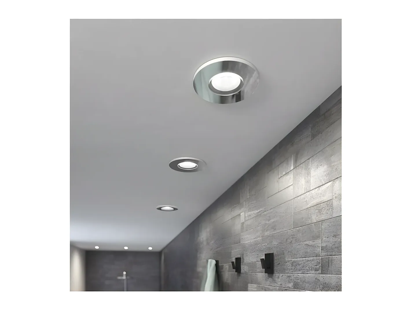 Ledkia Pack 3 Focos Downlight White Ambiance GU10 Hue Adore Corte Ø70 mm Cromado Dorado Online