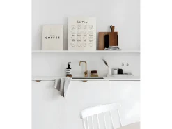 DECOWOOD Cuadro-Pack de cuadros Coffee Multicolor