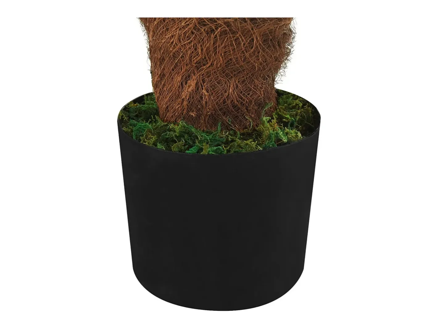 Planta Artificial-Palmera Cycas Artificial con Maceta de 90 cm Verde