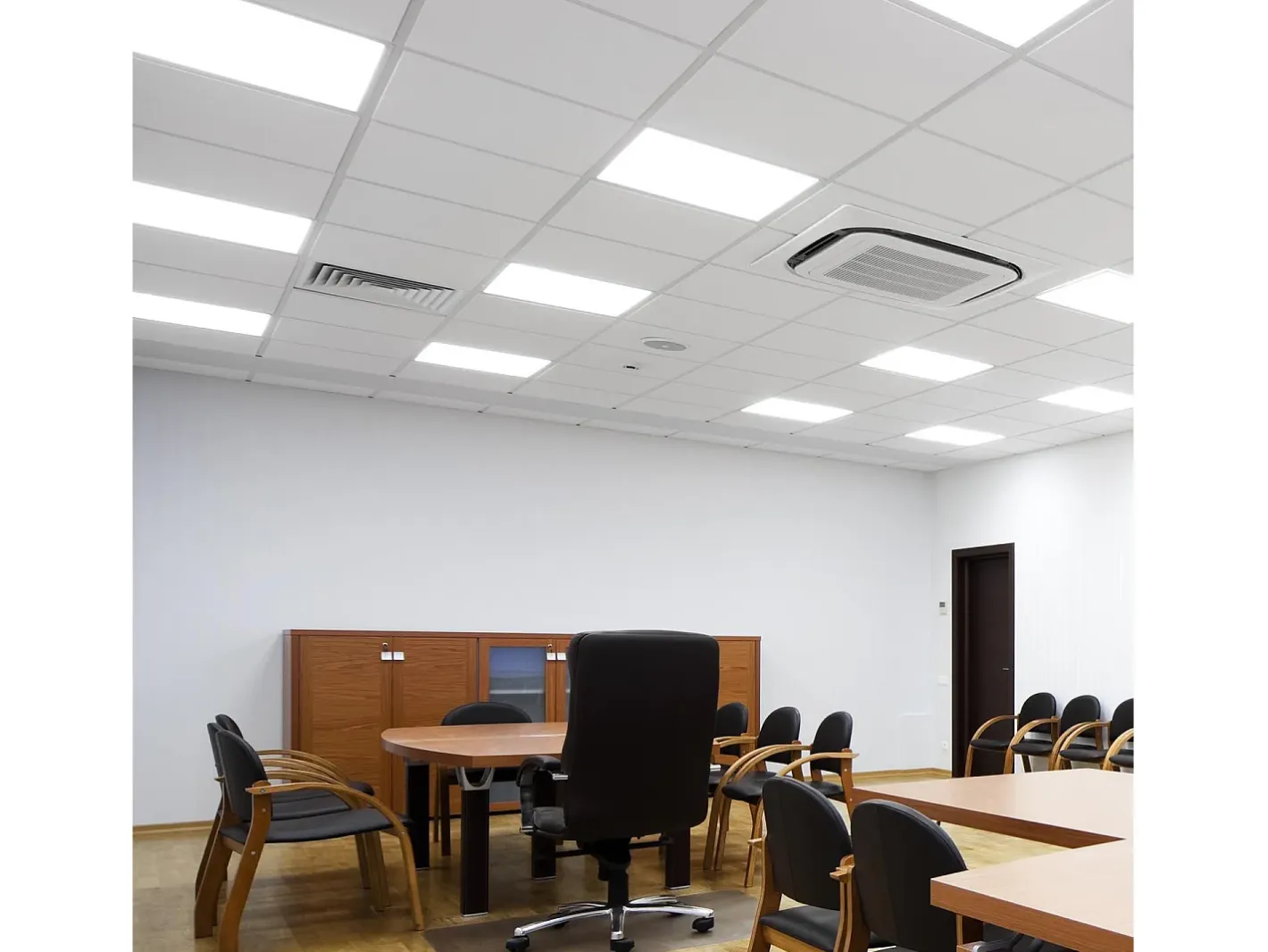Ledkia Plafón-Panel LED 60x60 cm 40W 5200 lm High Lumen 3000K LIFUD Individual Cálido Blanco