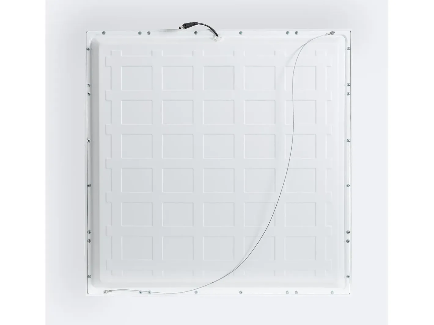 Ledkia Plafón-Panel LED 60x60 cm 42W 4200lm Certadrive No Flicker 3000K Industrial Cálido Blanco