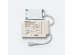 Ledkia Plafón-Panel LED 60x60 cm 40W 4000lm con Caja de Conexiones Rápidas y Cable de Seguridad 6000K Individual Frío OSRAM Blanco