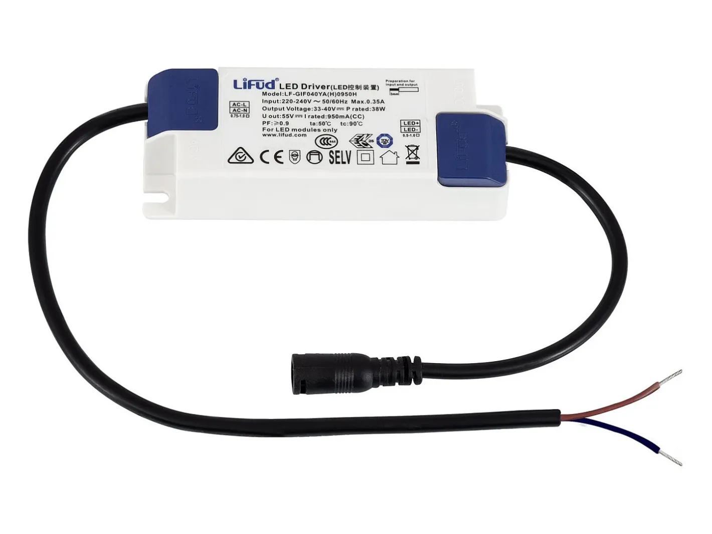 Online Ledkia Panel LED 60x60 cm 40W 4000lm Microprismático UGR17 6000K LIFUD Individual Frío Blanco