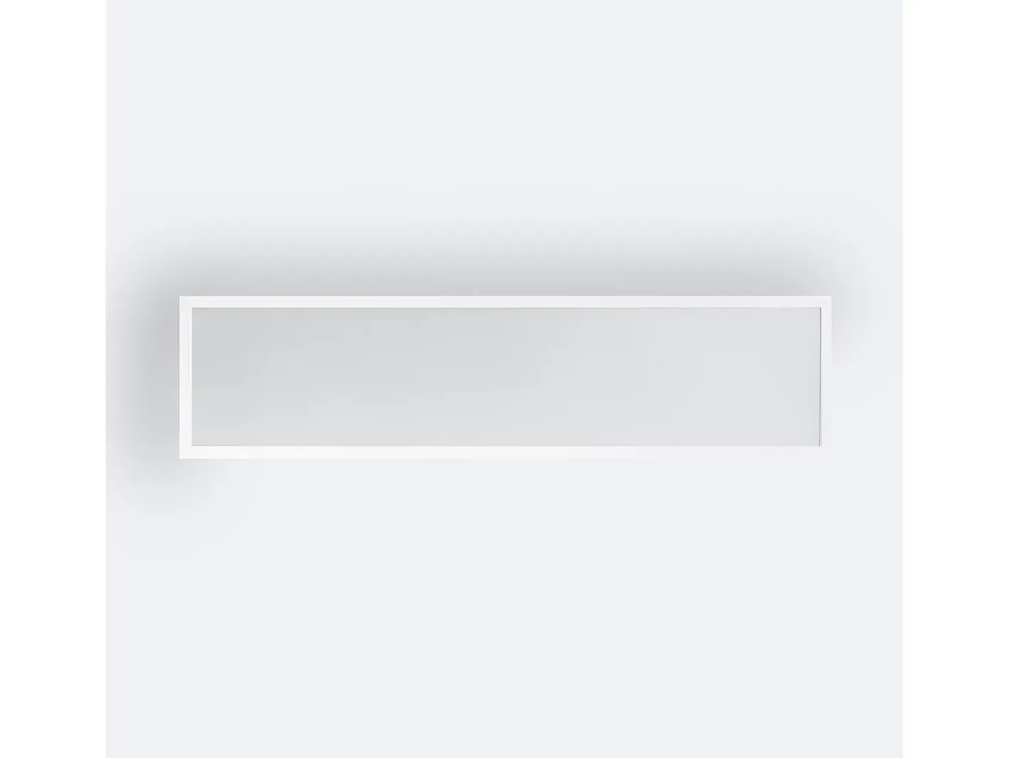 Ledkia Plafón-Panel LED 120x30 cm 40W 4000lm Microprismático UGR17 3000K LIFUD Individual Cálido Blanco