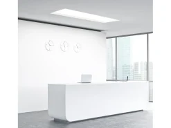Outlet Ledkia Panel LED 120x30 cm 40W 4000lm Regulable Microprismático (UGR17) 3000K Regulable 0-10V Individual Cálido Blanco