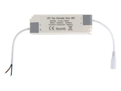 Ledkia Panel LED 120x30 cm 40W 4000lm Regulable Microprismático (UGR17) 6000K Regulable 0-10V Individual Frío Blanco Best