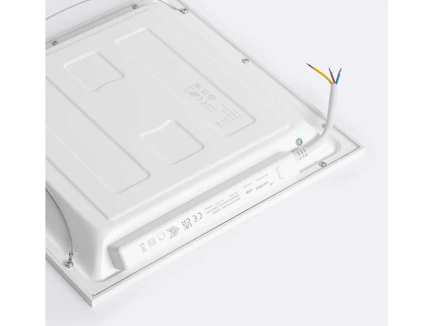 Best Ledkia Panel LED 30x30cm 18W 1800lm Solid No Flicker 4000K Individual Neutro Blanco