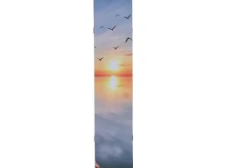 MCW Pantalla fotográfica Bagheria, Puesta de sol Azul / Blanco Hot