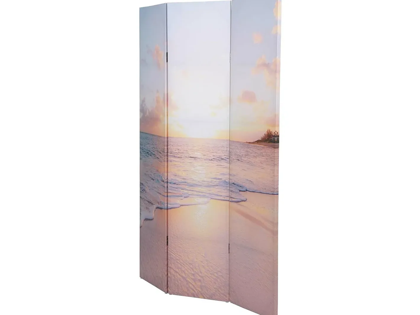 Best MCW Pantalla fotográfica -A83, 180x121cm Océano Rosa / Amarillo