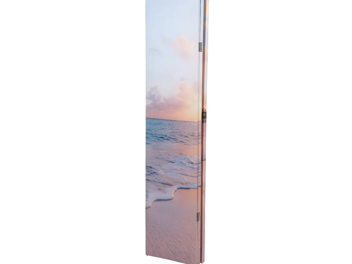 Best MCW Pantalla fotográfica -A83, 180x121cm Océano Rosa / Amarillo