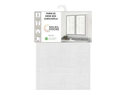 Soleil d'ocre Par de visillos lino 60x160 cm LINEN , por Blanco Outlet