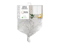 Soleil d'ocre Par de visillos para ventana 60x120 cm OSAKA, por Blanco New