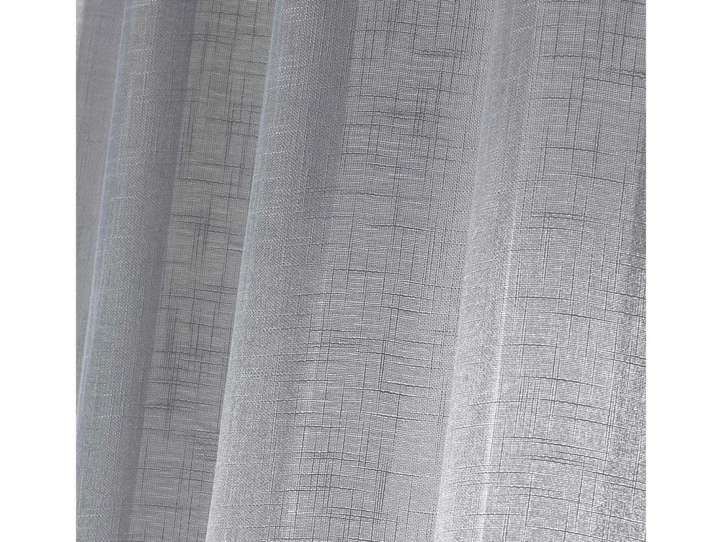 Douceur d'intérieur Pareo de cortinas efecto lino Gris New