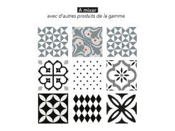 Draeger Pegatinas de azulejos 15 X 15 cm - Triángulos y blanco Gris Clearance
