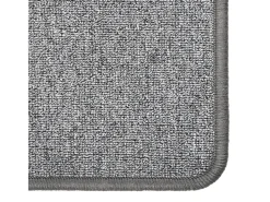 Garden Furniture Alfombra De Pasillo-Pelle Alfombra de pasillo oscuro 80x200 cm Gris
