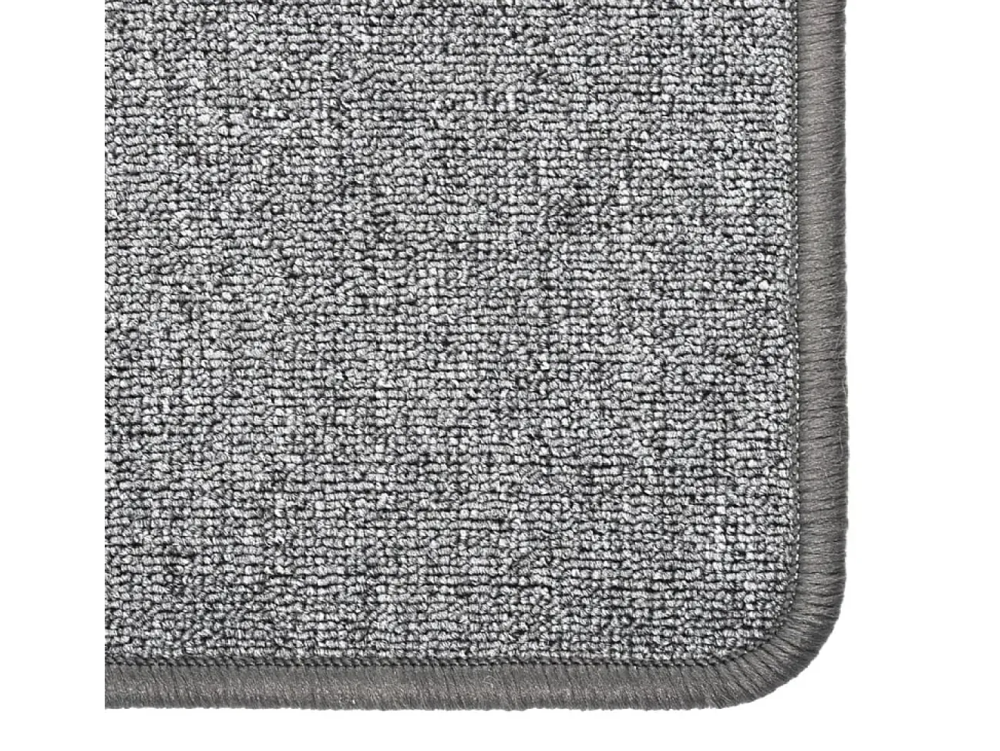 Outlet Garden Furniture Pelle Alfombra de pasillo oscuro 80x150 cm Gris