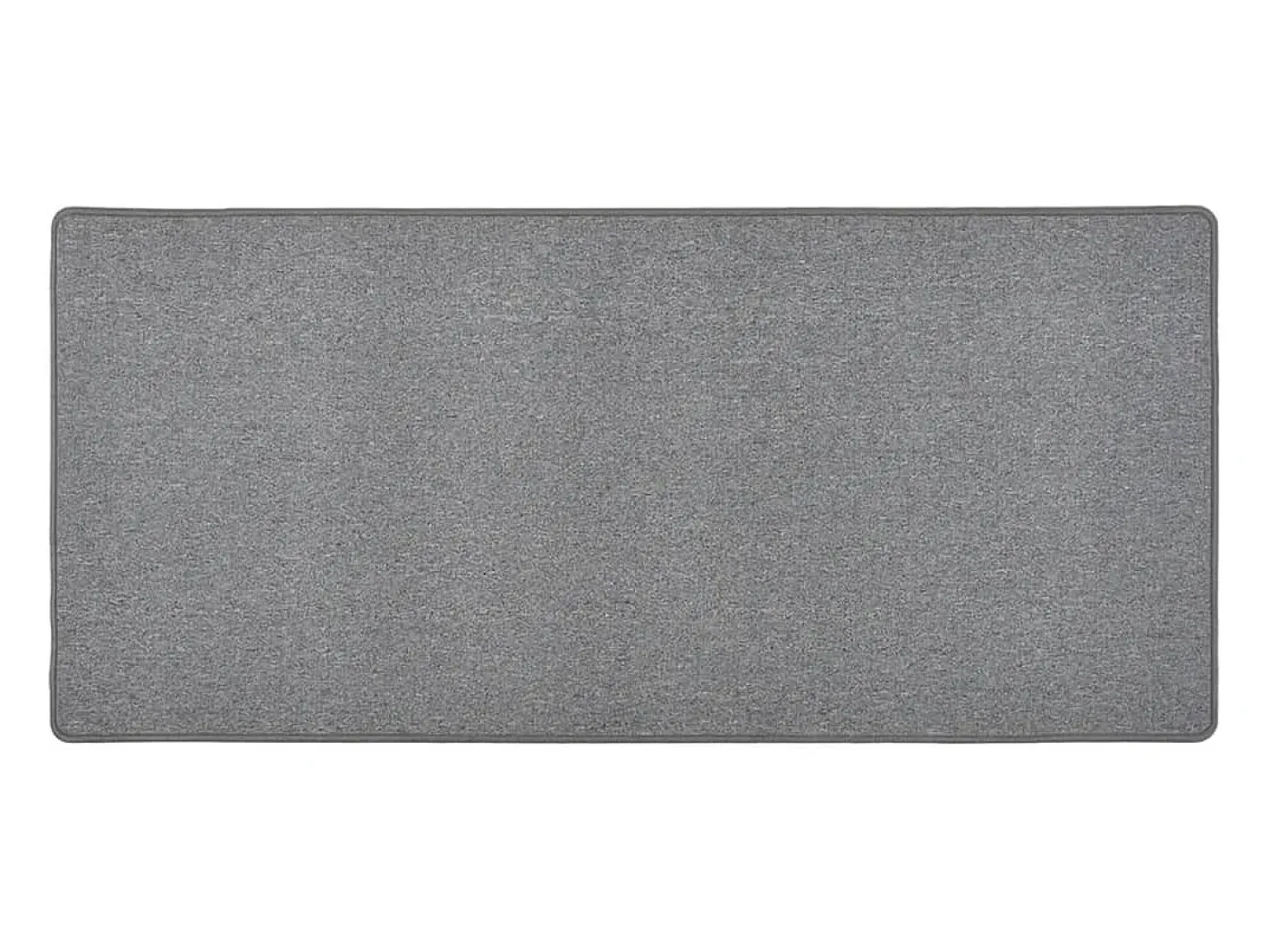 Outlet Garden Furniture Pelle Alfombra de pasillo oscuro 80x150 cm Gris