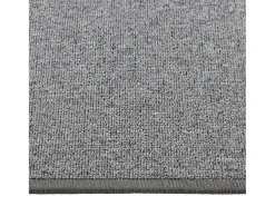 Garden Furniture Alfombra De Pasillo-Pelle Alfombra de pasillo oscuro 80x400 cm Gris