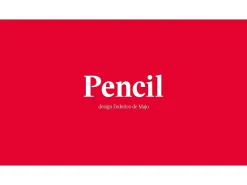 Pencil - Pequeño módulo de luz portátil y recargable a batería Zafferano con regulador táctil IP65 - Altura 50cm Corten Marru00f3n Outlet
