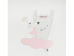 Outlet Sauthon Pequeño ratón 70x50cm pegatinas de pared en papel Rosa
