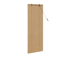 Ropa De Casa-Persianas y opacas marrón claro 60 x 160 cm Bambú Marru00f3n