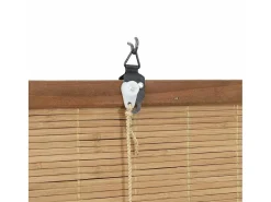 Ropa De Casa-Persianas y opacas marrón claro 60 x 160 cm Bambú Marru00f3n