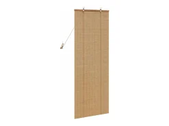 Ropa De Casa-Persianas y opacas marrón claro 60 x 160 cm Bambú Marru00f3n