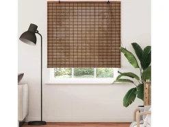 Persianas y opacas marrones 140 x 220 cm Bambú Marru00f3n Clearance