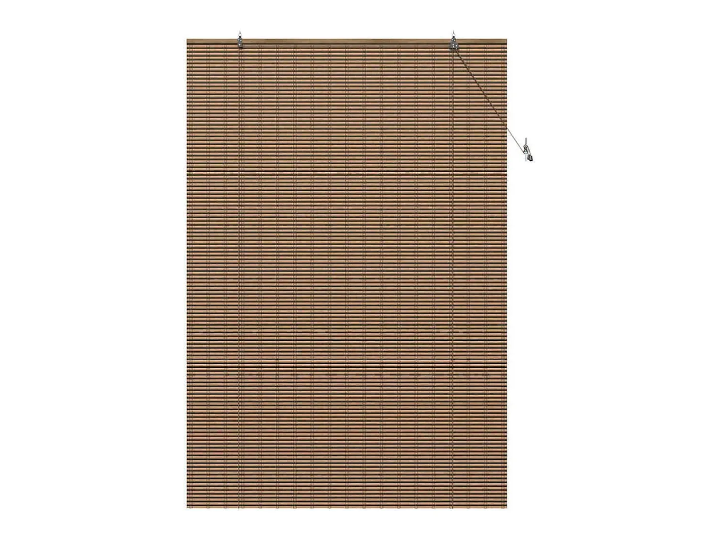Persianas y opacas marrones 140 x 220 cm Bambú Marru00f3n Clearance