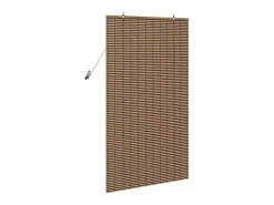 Clearance Persianas y opacas marrones 100 x 160 cm Bambú Marru00f3n