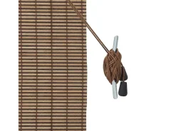 Clearance Persianas y opacas marrones 100 x 160 cm Bambú Marru00f3n