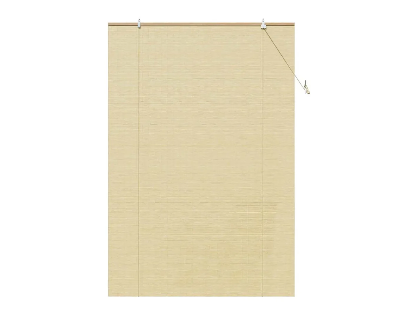 Ropa De Casa-Persianas y opacas naturales 150 x 220 cm Bambú Marru00f3n