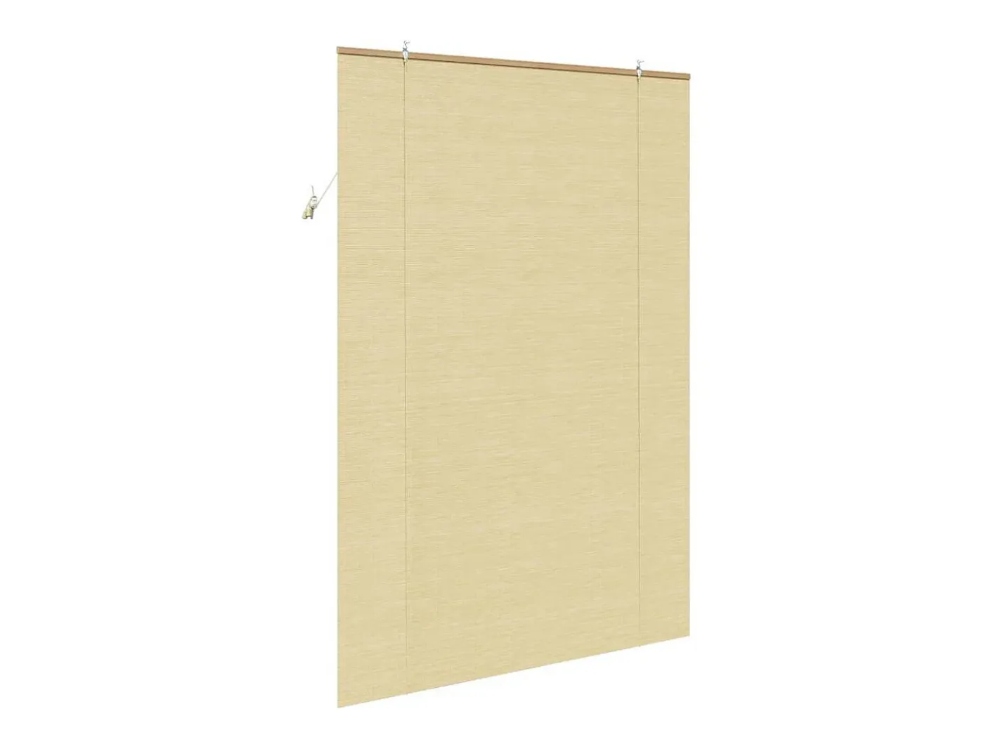 Ropa De Casa-Persianas y opacas naturales 150 x 220 cm Bambú Marru00f3n