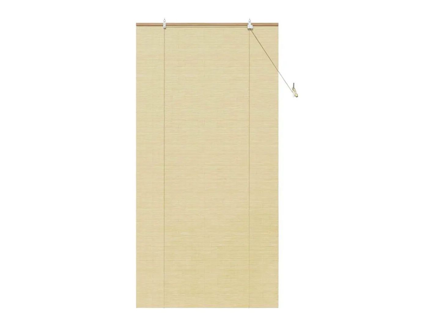 Ropa De Casa-Persianas y opacas naturales 120 x 220 cm Bambú Marru00f3n