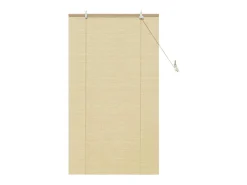 New Persianas y opacas naturales 90 x 160 cm Bambú Marru00f3n