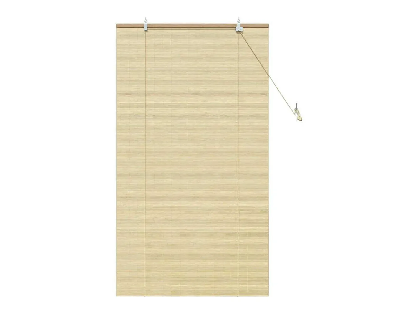 New Persianas y opacas naturales 90 x 160 cm Bambú Marru00f3n
