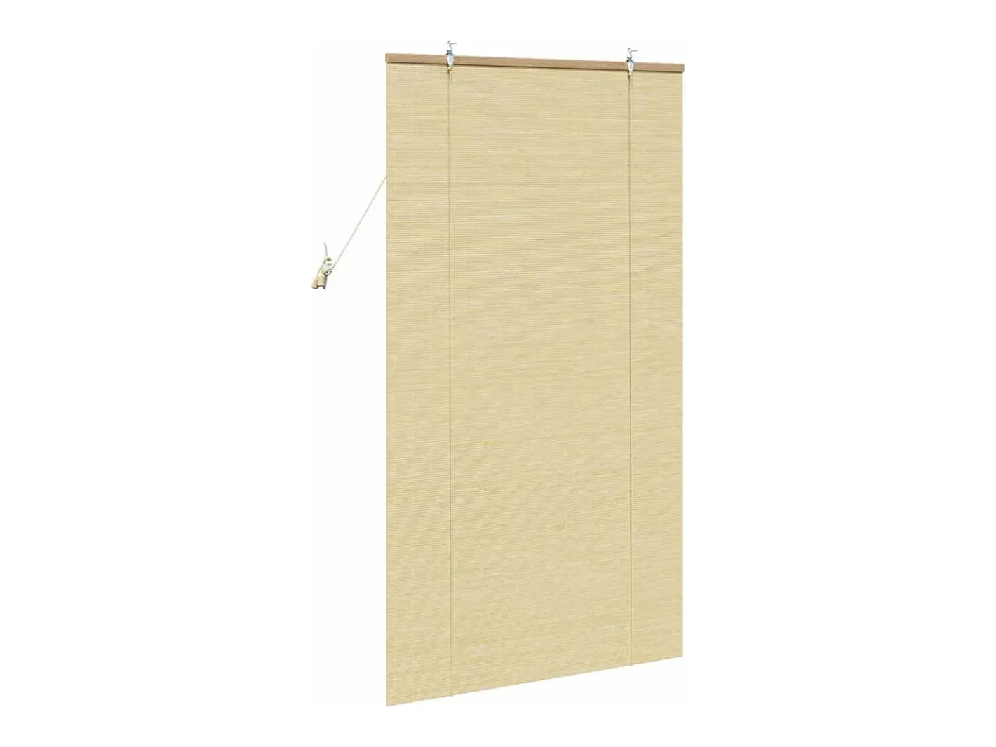 New Persianas y opacas naturales 90 x 160 cm Bambú Marru00f3n