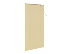 Ropa De Casa-Persianas y opacas naturales 100 x 220 cm Bambú Marru00f3n
