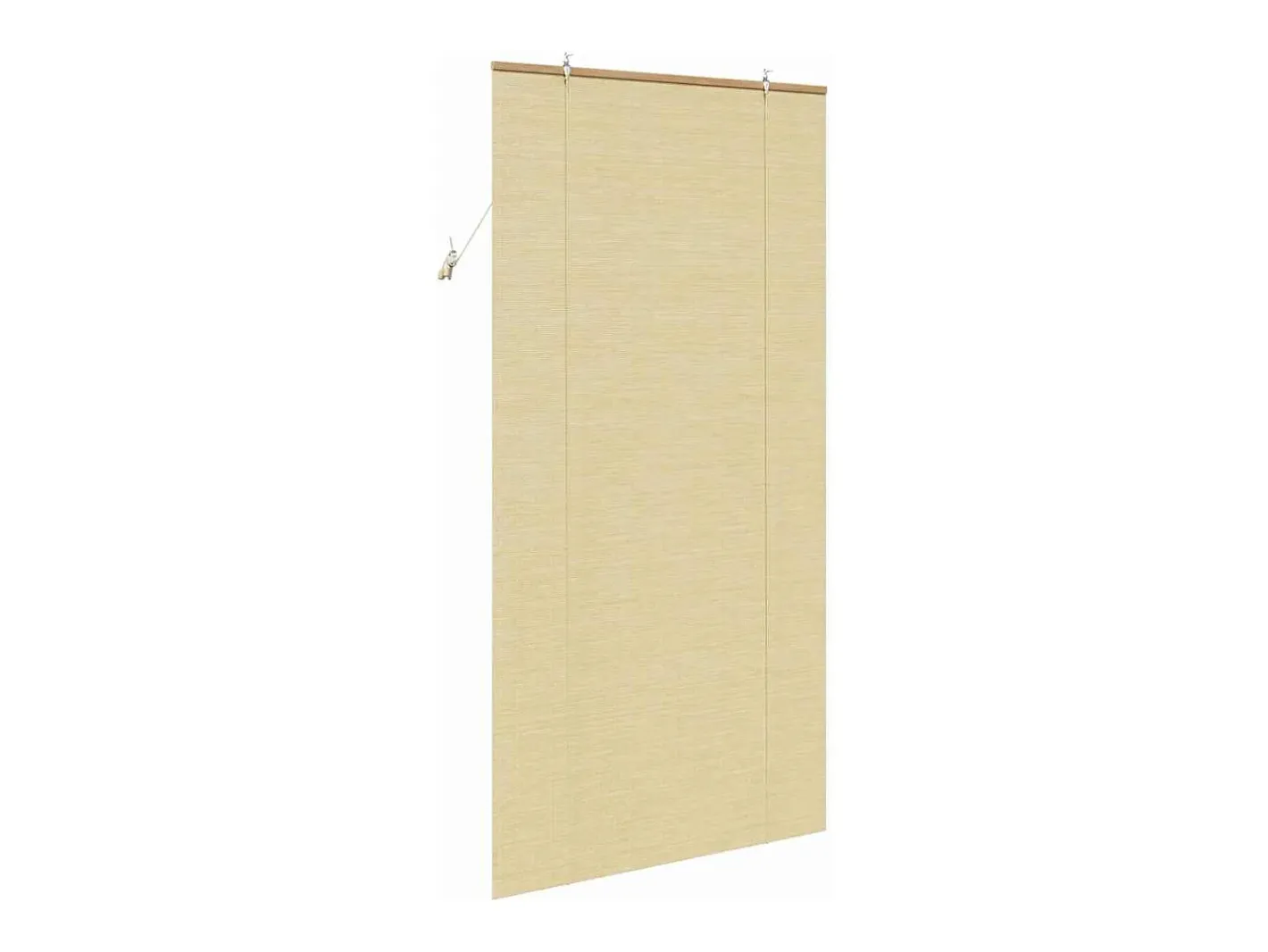 Ropa De Casa-Persianas y opacas naturales 100 x 220 cm Bambú Marru00f3n
